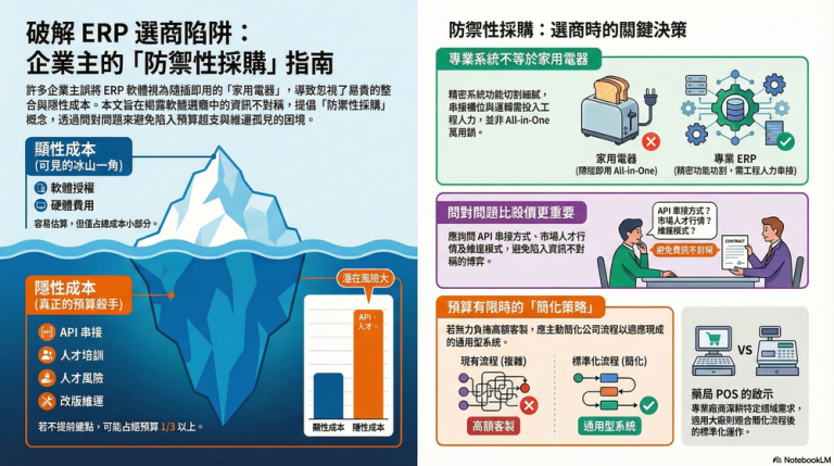ERP 整合為什麼一直收費?拆解系統整合背後的成本真相